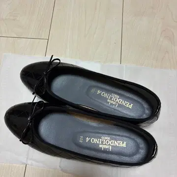 시착만 한 상품 펜들턴 블랙 플랫슈즈 24cm (23.5)