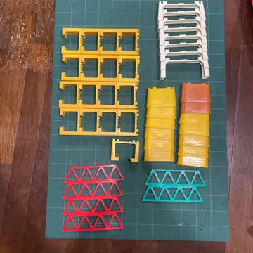 프라레일 교각 세트