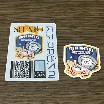 BE:FIRST 슈토 2:BE 클리어 카드 스티커