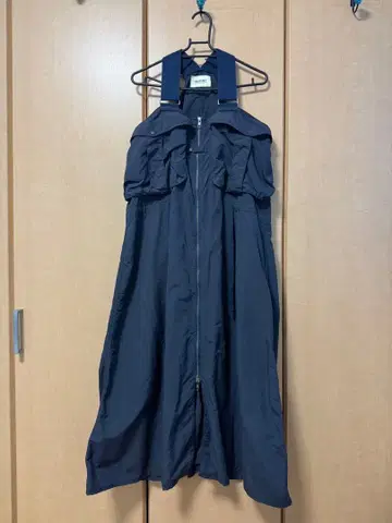 BEAMS BOY 나일론 낚시 베스트 어레인지 원피스