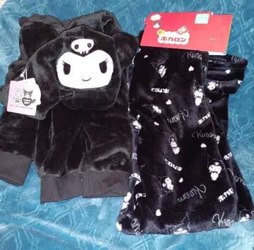 [ 새상품 ] 쿠로미, 신는 호카론과, 따라하기 후드티, 홈웨어 세트.