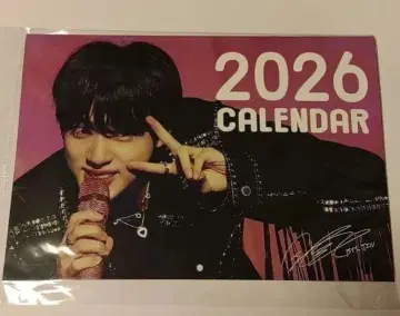 BTS JIN 2026 달력 A4 진 석진 2