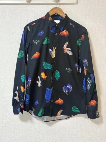 Paul Smith 보석 패턴 긴팔 셔츠