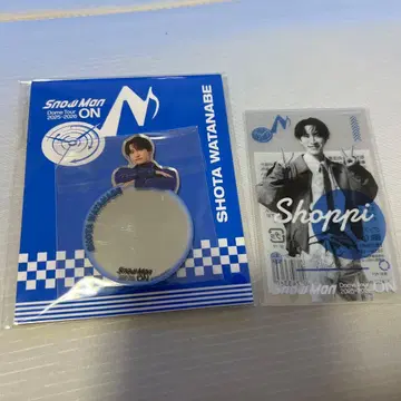 SnowMan 돔 투어 2025-2026 on 와타나베 쇼타 굿즈 세트