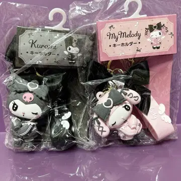 마이멜로디 쿠로미 키링 2개 세트