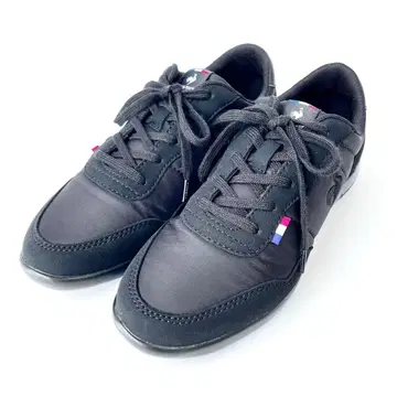 미사용급 르꼬끄 스포르티브 스니커즈 블랙 23cm