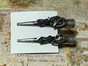 나이트메어 비포 크리스마스 금속제 헤어핀 2개 세트