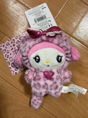 마이멜로디 마스코트 홀더 산리오 갸루 고양이 핑크