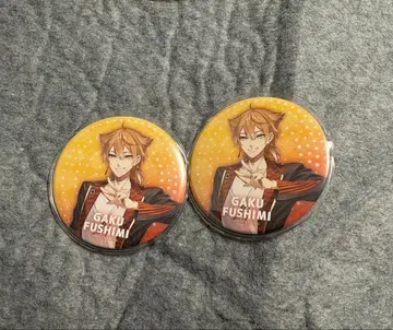 니지산지 후시미 가쿠 캔뱃지 2개 세트