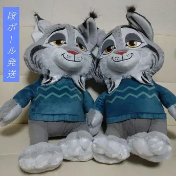 주토피아2 FukuFuku V-BIG 봉제 인형 파우버트 야마다 료스케