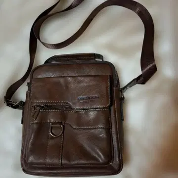 WEIDER 브라운 가죽 숄더백