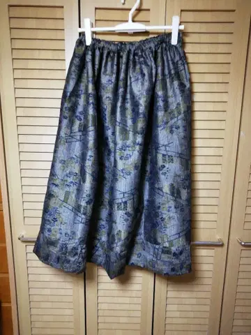 기모노 리메이크 스커트 ( 리메이크 스커트)