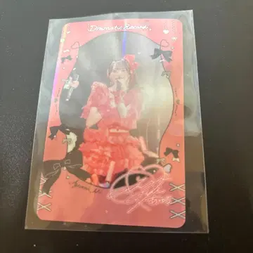 드라마틱 레코드 신거 아유미 트레이딩 카드 키라