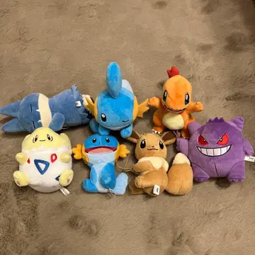 [ 7체 세트 ] 포켓몬 봉제 인형