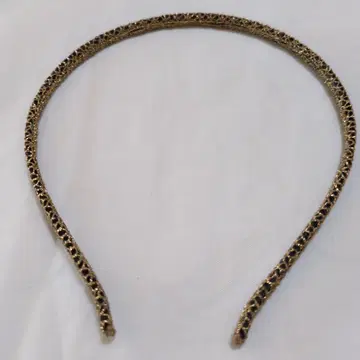 골드 메쉬 헤어밴드
