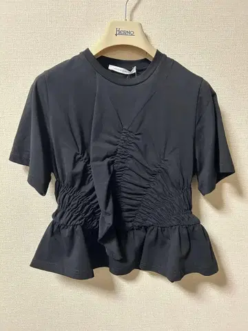 미사용 금자 아야님 구매 세실리 반센 티셔츠 블라우스 S 블랙