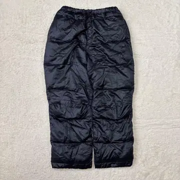 플렉스 다운 웜 팬츠 네이비 루즈핏 파자마 여우 허리밴딩 2452