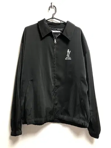 RAGEBLUE 백 자수 당구 블루종 새상품급