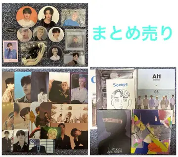 SEVENTEEN 에스쿱스 캔뱃지 CD 스트랩 묶음 판매 세트