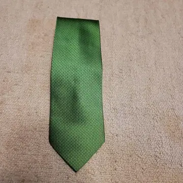 그린 솔리드 넥타이