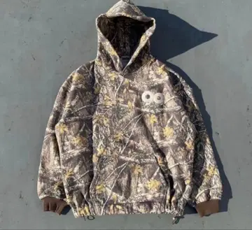 인기 9090 로고 빈티지 발롱 후드티 M