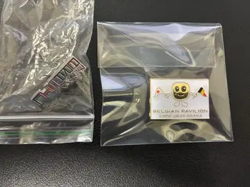 만박 핀 배지 EXPO 2025 OSAKA 벨기에 파빌리온 2개