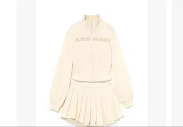 andmary 레이스 로고 세트업 / 아이보리