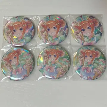 나카노 네잎 캔뱃지 세트 아이스크림 가게