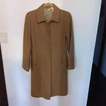 안감 부착 코트