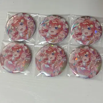 나카노 이츠키 캔뱃지 세트 아이스 가게