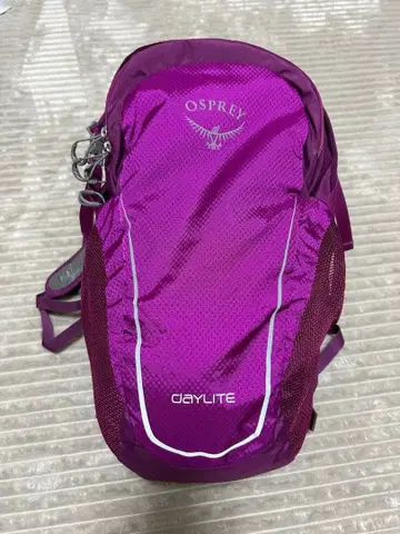 OSPREY DAYLITE 보라색 백팩
