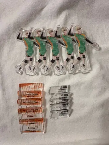 하이큐 크로니클 아크릴 스탠드 츠키시마 케이 5점