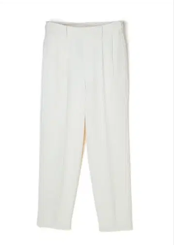 [미사용품] Attractions 레이온 개버딘 슬랙스 화이트