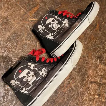 레어 VANS 체 게바라 스컬 스니커즈 빈티지 US8.5