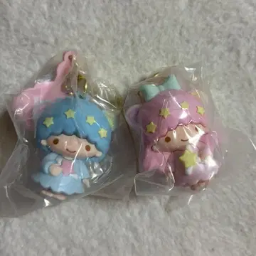 리틀트윈스타 별하늘의 엔젤 디자인 시크릿 키링