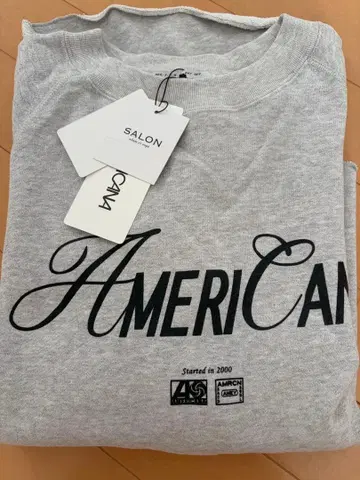 [택 포함 새상품] 아메리카나 Americana 그레이 스웨트 셔츠