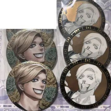 쟝켓토뱅크 파보테리아 시시가미 케이이치 캔뱃지