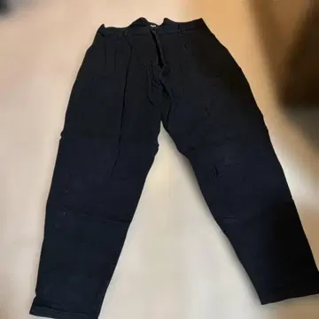 glamb  테이퍼드 이지 팬츠 블랙 L