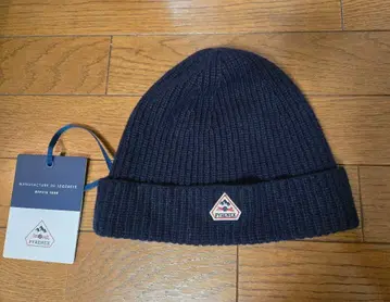 [ 미사용품 택 포함 ] 피레넥스 니트 모자 네이비