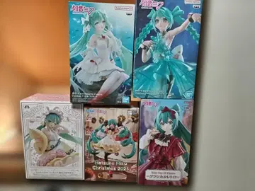 하츠네 미쿠 피규어 5개 세트