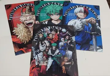 나의 히어로 아카데미아 최강 점프 클리어 파일 4종 세트