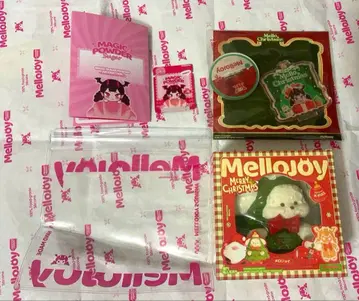 mellojoy 스퀴즈 크리스마스 퍼피 유키코 아크릴 스탠드 포함