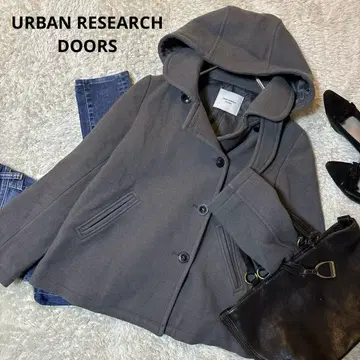 URBAN RESEARCH DOORS 숄카라 2WAY 숏코트