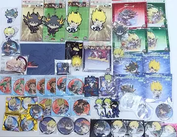 유희왕 굿즈 세트 파이브디즈 5d's 캔뱃지 모듬 등