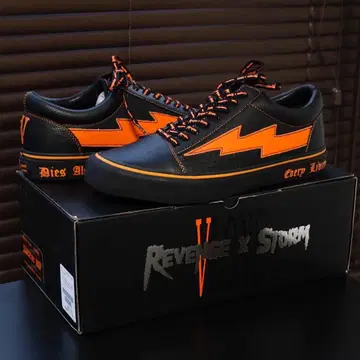 Vlone x REVENGE STORM 콜라보 스니커즈 28cm