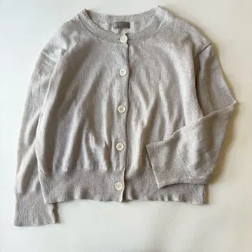 새상품급 마가렛호웰 파인 린넨 가디건 2 그레이 까끌거리지 않음