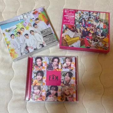 timelesz 앨범 FAM (CD+Blue-ray) 3 형태 세트