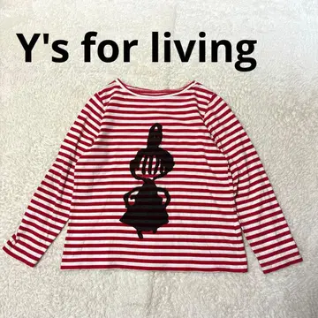 Y's for living 아파트 오브 미 무민 콜라보 보더 롱 T