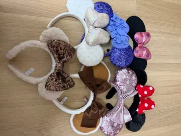 디즈니 머리띠 모음 세트