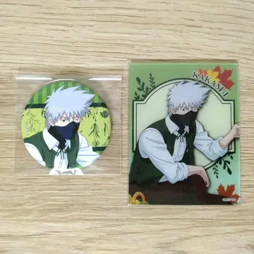 NARUTO 수확제 캔뱃지 아크릴 카드 하타케 카카시 카카시